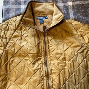 Ralph Lauren puffer zip up coat. Size XL